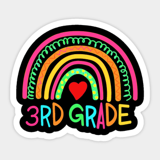 3rd Grade Back To School Sticker